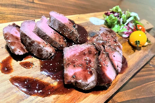 3名様～　ビーフステーキコース　8品 5,400円